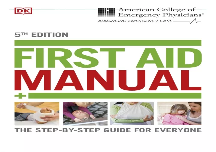 Ppt Read Pdf Acep First Aid Manual Th Edition The Step By Step