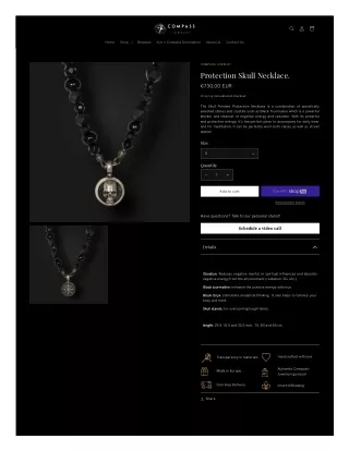 www-compass-jewelry-com-products-guidance-allegiance-skull-necklace-black-tourmaline-black-obsidian-black-onyx