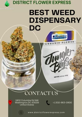 Best Weed Dispensary Dc - District flower express