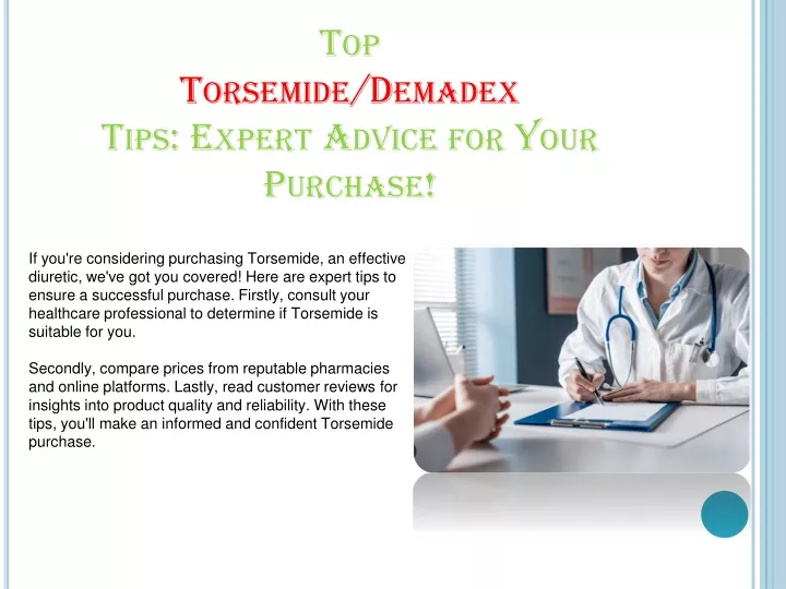 top torsemide demadex tips expert advice for your purchase