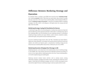 Difference Between Marketing Strategy and Execution blog (MMW3 Degrees)
