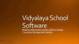 student information system sis in tunisia learning management system