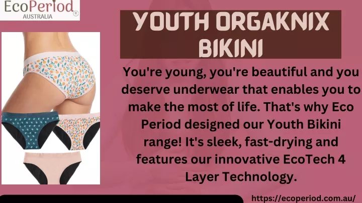 youth orgaknix bikini