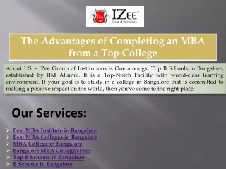 The Advantages of Completing an MBA from a Top College