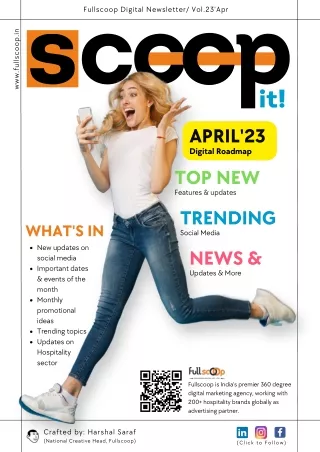 Fullscoop Digital Newsletter/ Vol.23'Apr