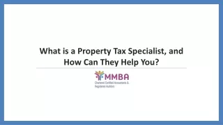 What is a Property Tax Specialist, and How Can They Help You?