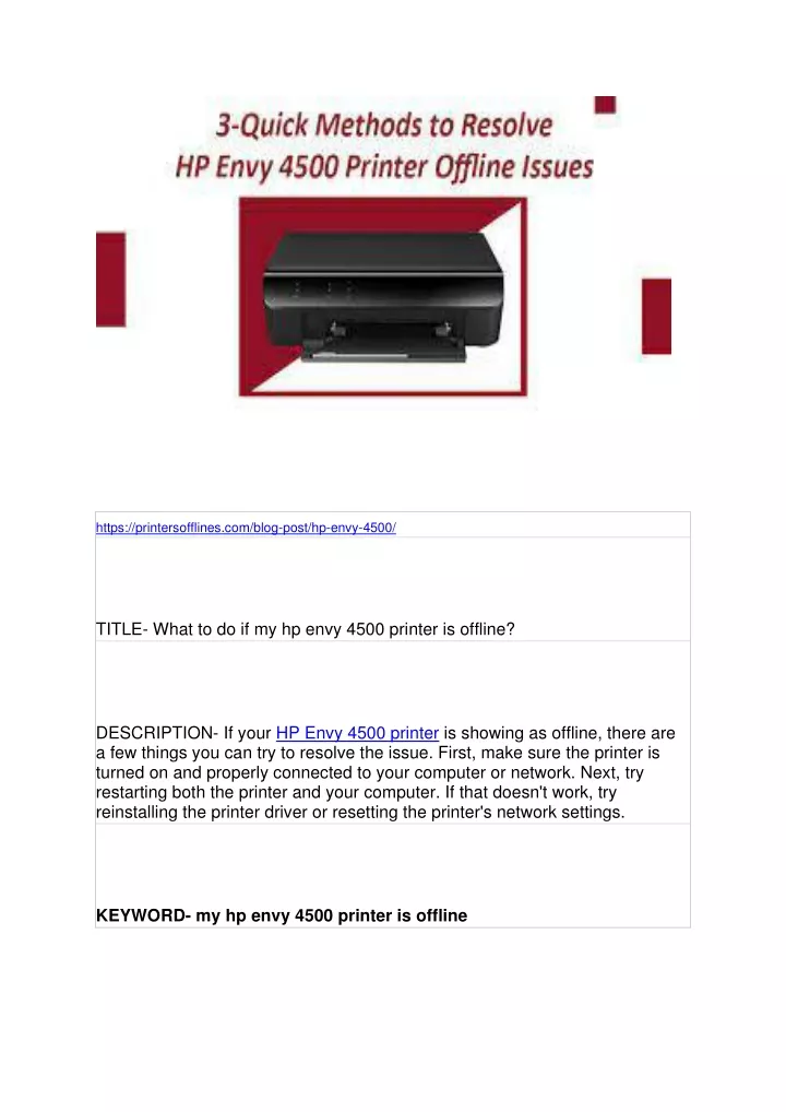 ppt-what-to-do-if-my-hp-envy-4500-printer-is-offline-powerpoint