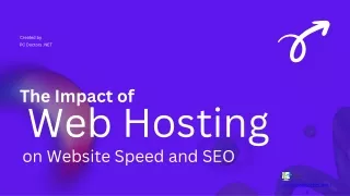The Impact of Web Hosting on Website Speed and SEO