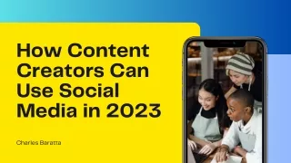 Social Media as a Growth Tool for Content Creators in 2023