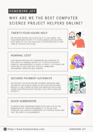 Homework Joy - The Best Project Helpers Online