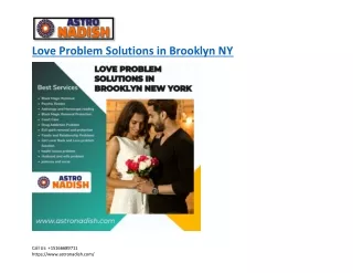 Love Problem Solutions in Brooklyn NY