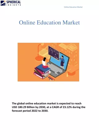 Online Education Market