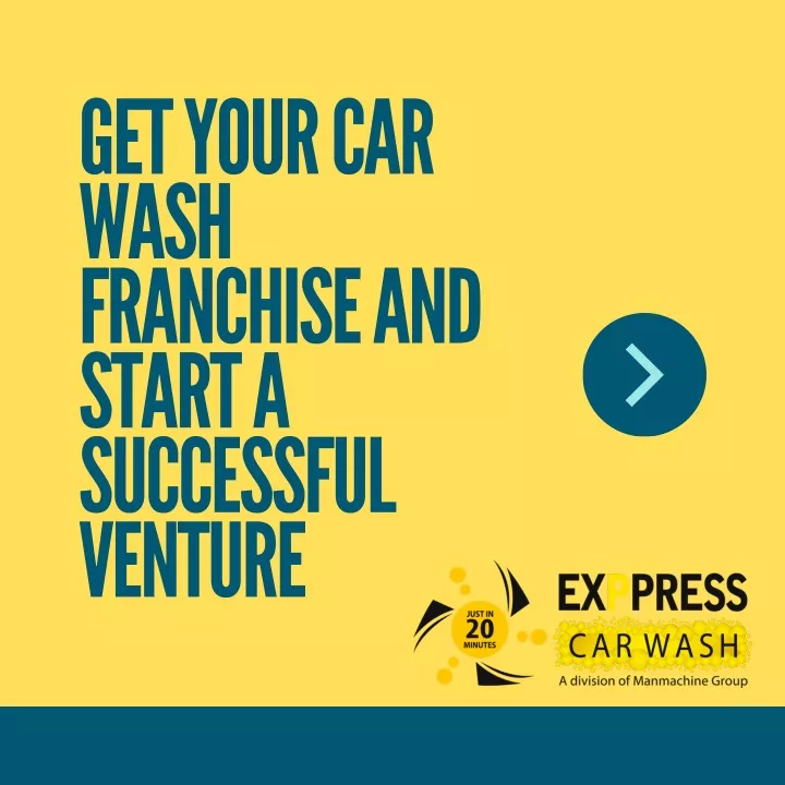 get your car wash franchise and start