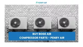 Buy Boge Air Compressor Parts - Penry Air