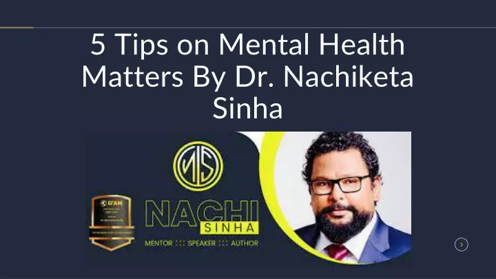 PPT - 5 Tips on Mental Health Matters PowerPoint Presentation, free ...