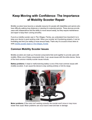 keep moving with confidence the importance