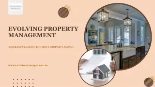 evolving property management