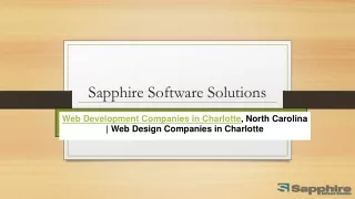 sapphire software solutions
