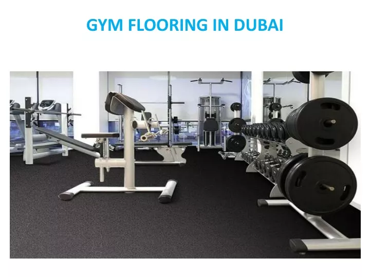 gym flooring in dubai