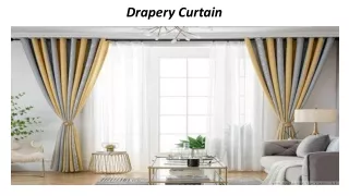 Drapery curtains