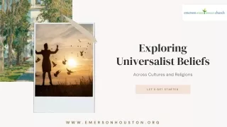 Exploring Universalist Beliefs Across Cultures and Religions