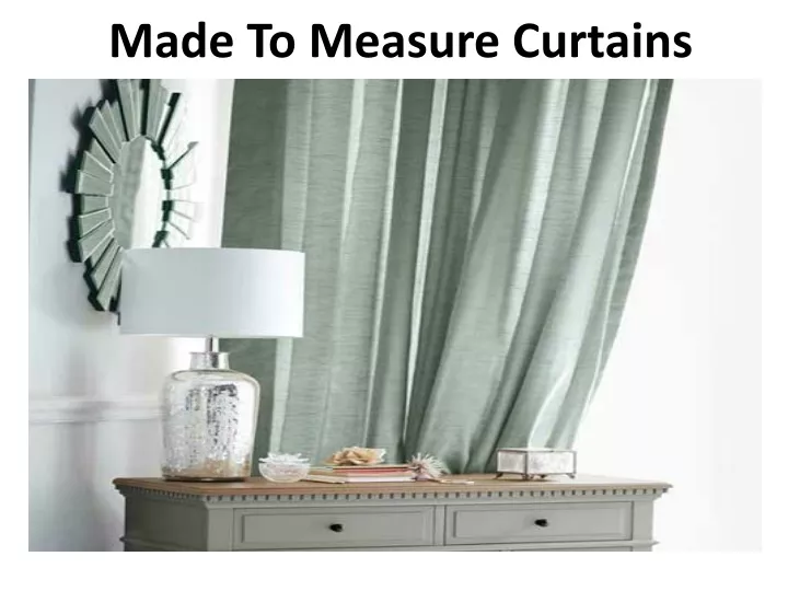 made to measure curtains