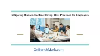 Mitigating Risks in Contract Hiring: Best Practices for Employers