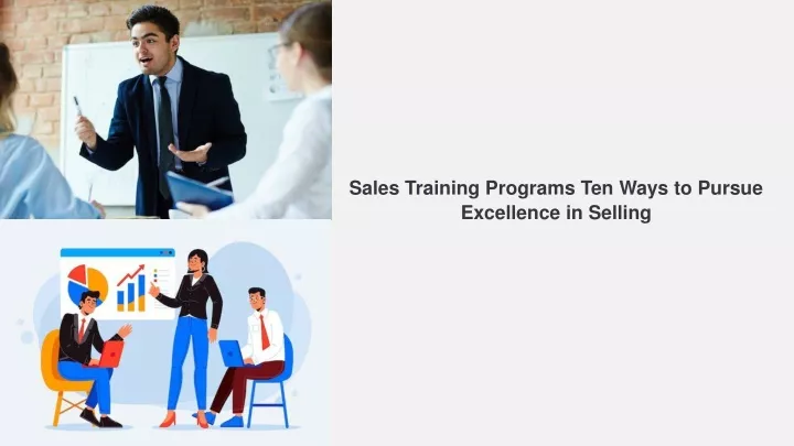 sales training programs ten ways to pursue