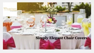 Rent Chair Covers