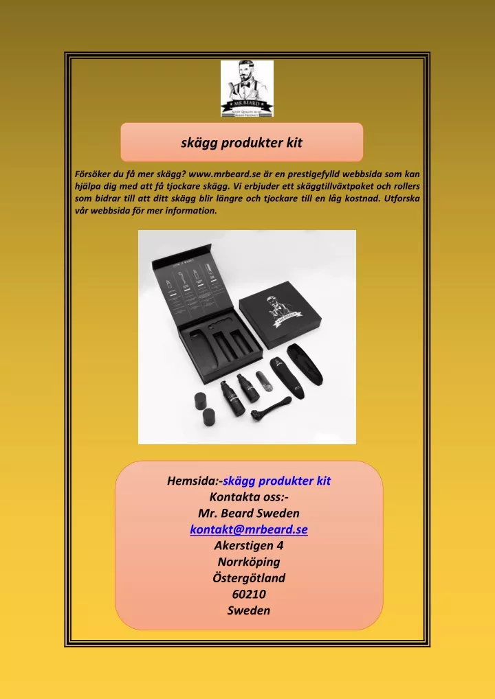 sk gg produkter kit