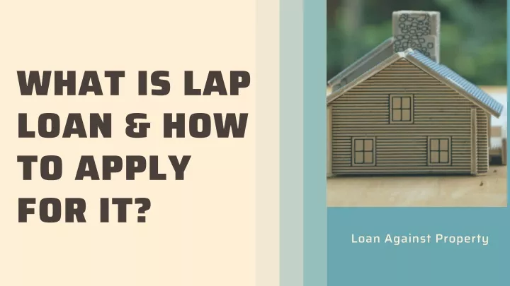 what is lap loan how to apply for it
