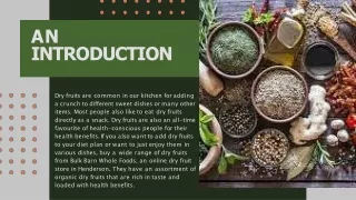 Best Online Dry Fruit Store in Henderson