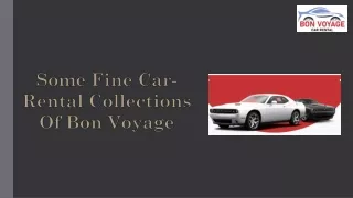 Fine Car-Rental Collections