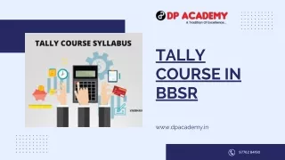 Tally Course in BBSR