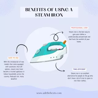 benefits of using a steam iron