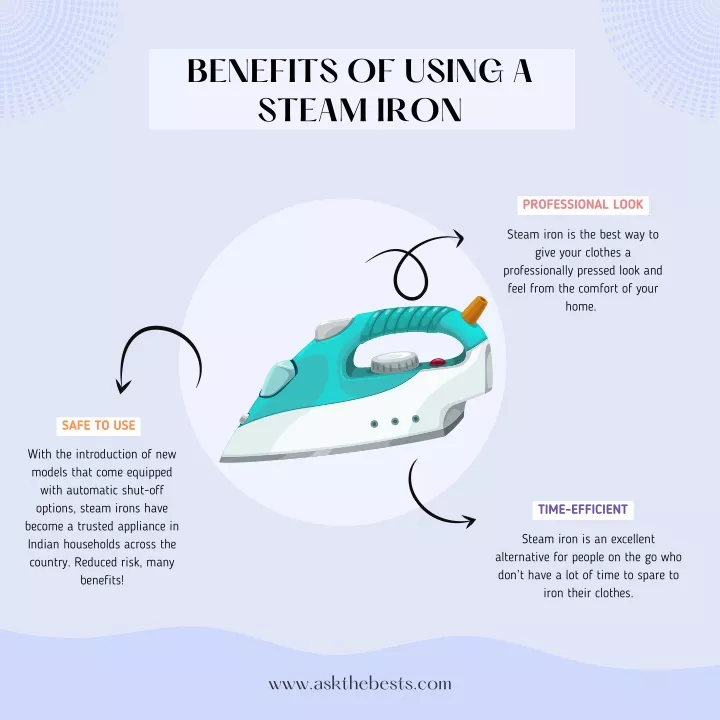 benefits of using a steam iron