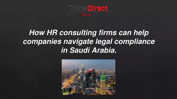 how hr consulting firms can help companies navigate legal compliance in saudi arabia