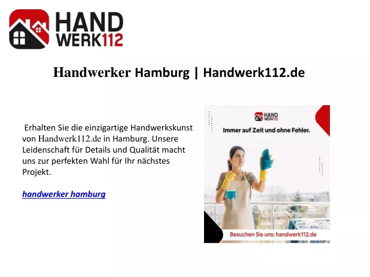 handwerker hamburg handwerk112 de