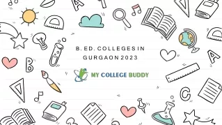 b ed colleges in gurgaon 2023