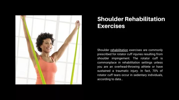 shoulder rehabilitation exercises