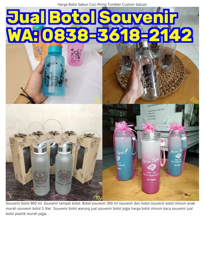 harga botol sabun cuci piring tumbler custom