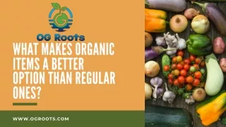 What Makes Organic vegetables in Gurgaon a Better Option than Regular Ones?