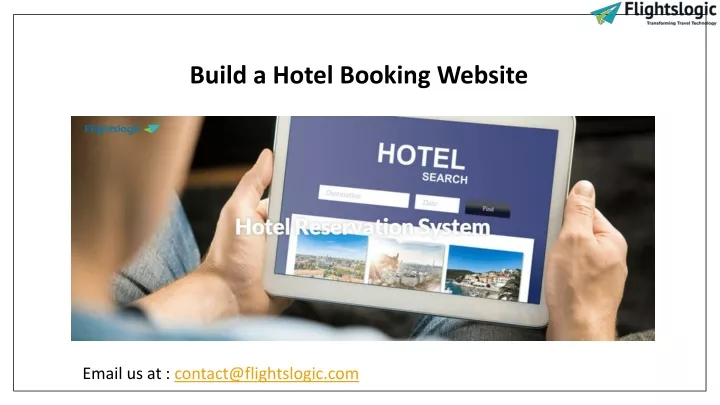 build a hotel booking website