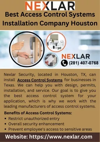 best access control systems installation company