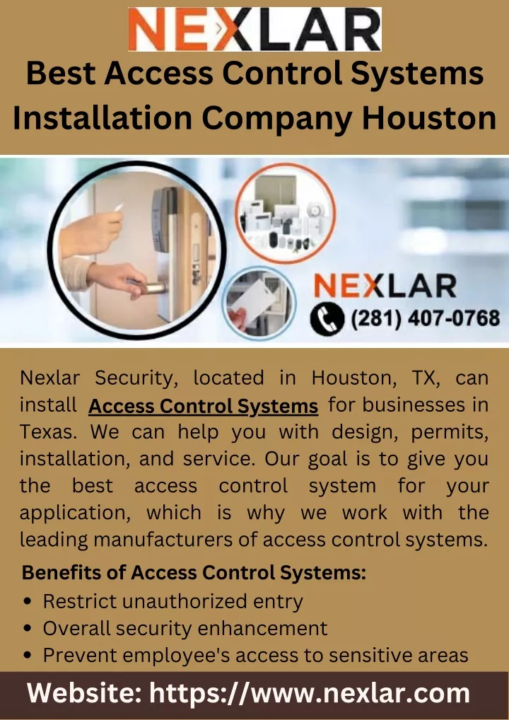 best access control systems installation company