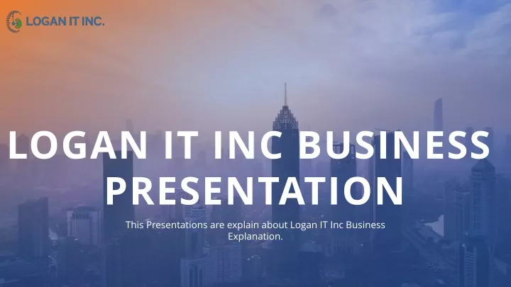 logan it inc business presentation
