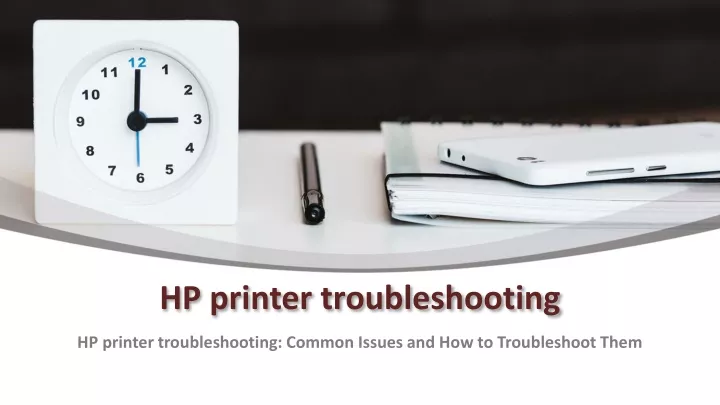 hp printer troubleshooting