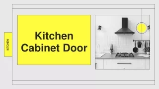 Tips For Selecting New Kitchen Cabinet Door