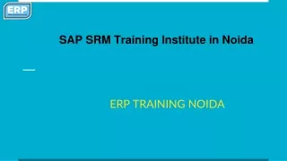 SAP SRM Training Institute in Noida