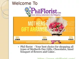 Mother's Day Gift  Delivery to Philippines
